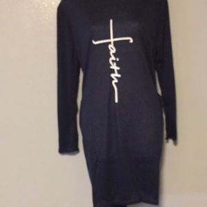 Oversized printed Tee-shirt (Faith)